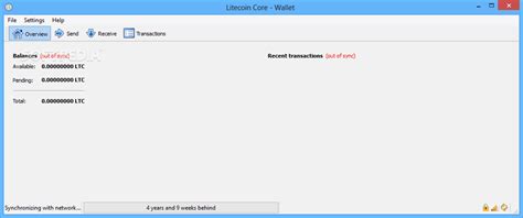 ltc core wallet.